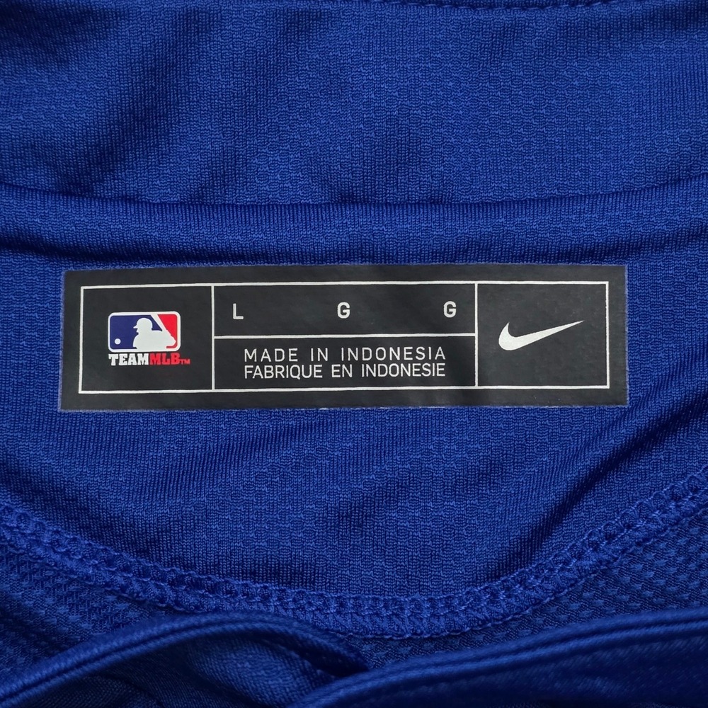 Nike Chicago Cubs MLB Baseball Batting Practice Jersey Shirt Blue Mens Large - Picture 3 of 10